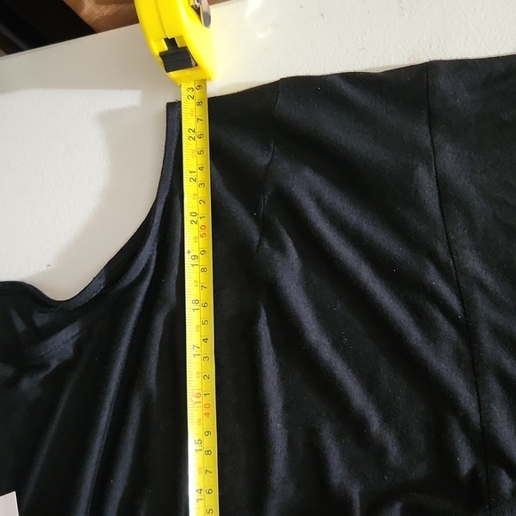 Lane Bryant Dress Womens Size 22 Black maxi high low v neck lace size 22/24 New - Picture 8 of 12